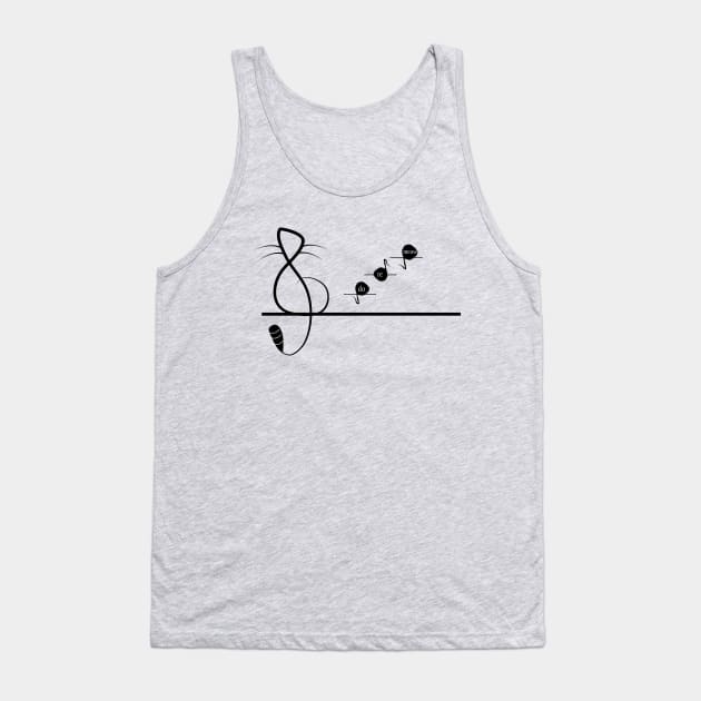 Meowlodic Scale Tank Top by Mr. Aristocrato